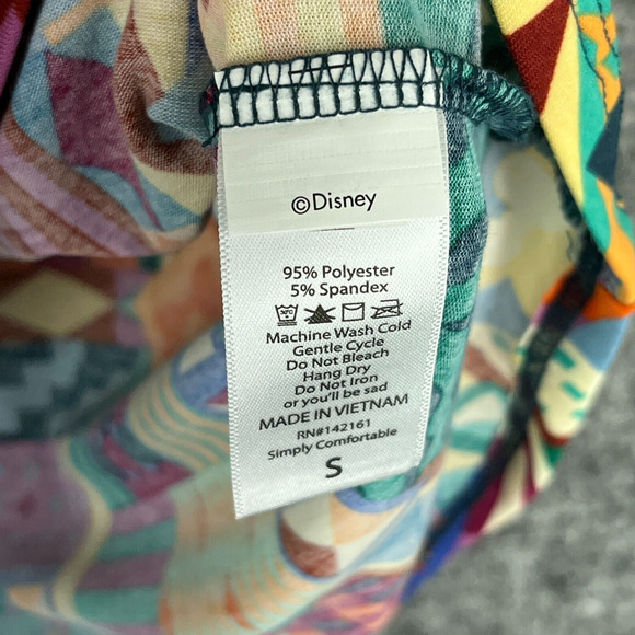 Disney LuLaRoe Shirt Womens Small Tunic Minnie Mouse Lounge Studio Workout Gym‎ - Picture 6 of 10